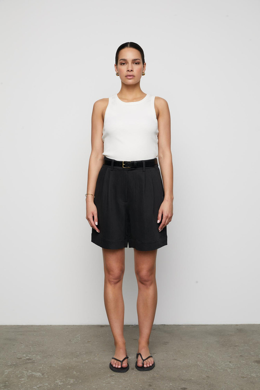 CAMILLA PIHL - Daria Shorts Soft Black - Dale