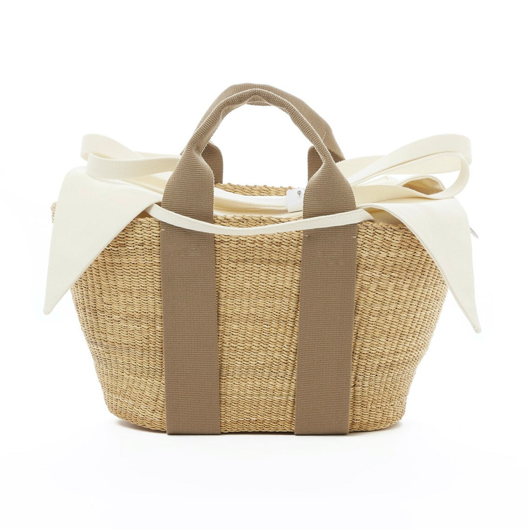 George Straw Bag Natural/Beige
