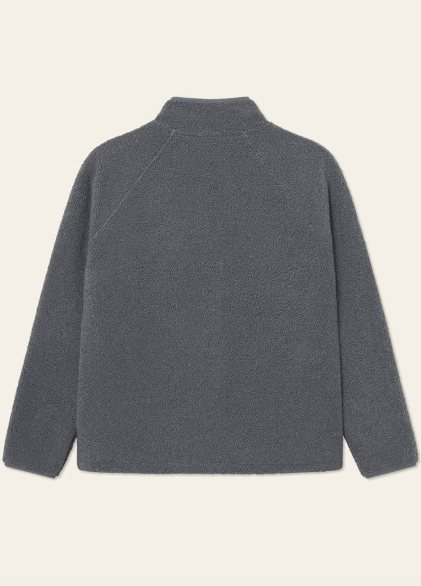 LES DEUX Creed Teddy Jacket Asphalt - Dale
