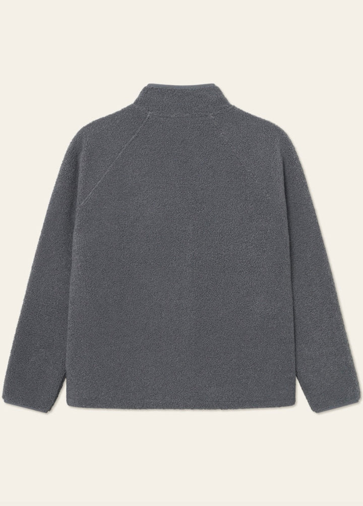 LES DEUX Creed Teddy Jacket Asphalt - Dale