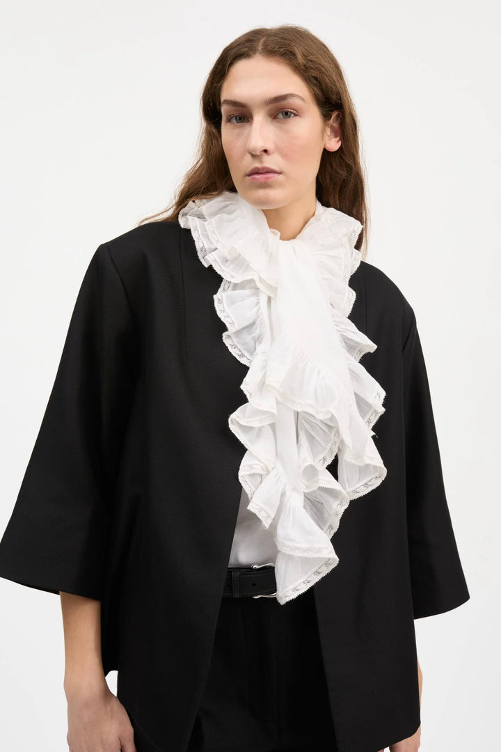 Beatrice Scarf White