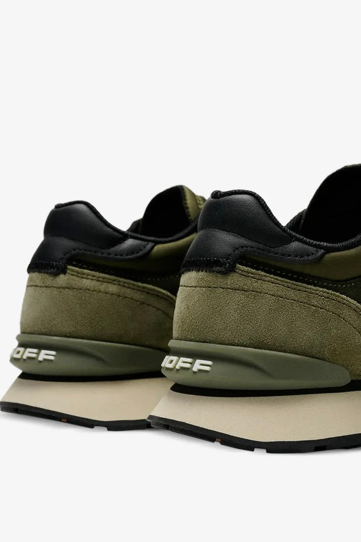 City Suede Green Sneakers