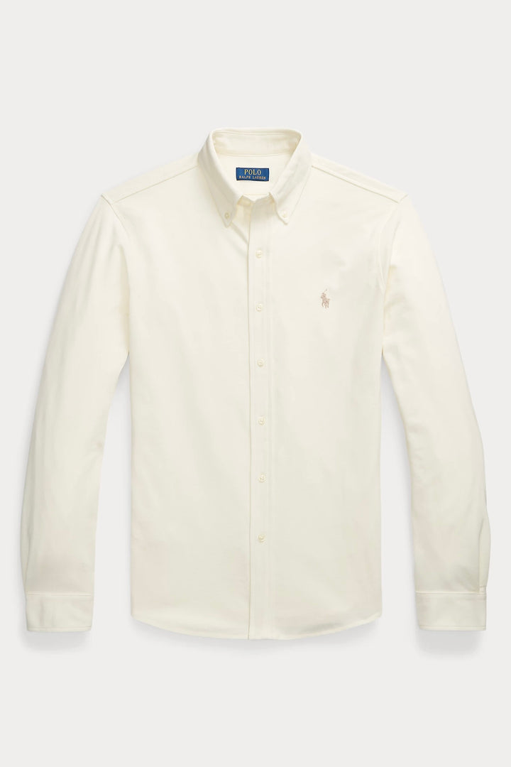 FEATHERWEIGHT MESH SHIRT CREAM