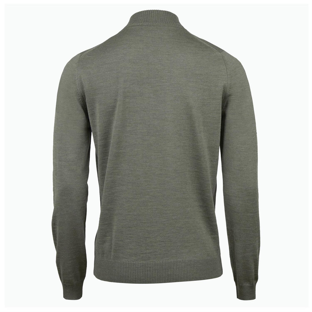 MERINO WOOL HALF ZIP