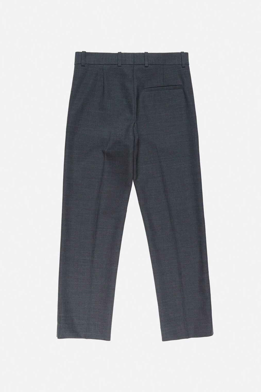 Stretch Wool Trousers Slate Grey