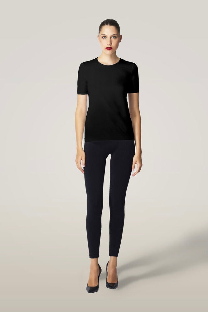 Pure Top Short Sleeves Black