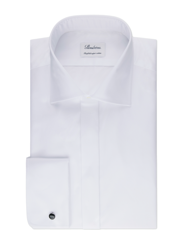 Tuxedo Shirt, XL-Sleeves White