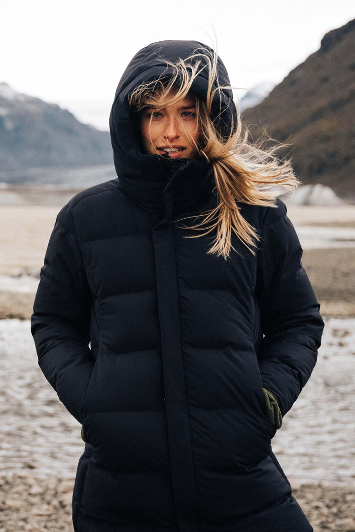Meridian II Down Coat Onyx