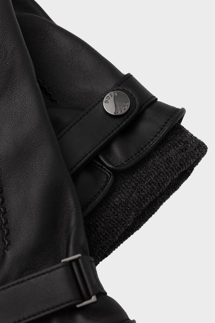 Hyden-R Lamb Leather Gloves Black