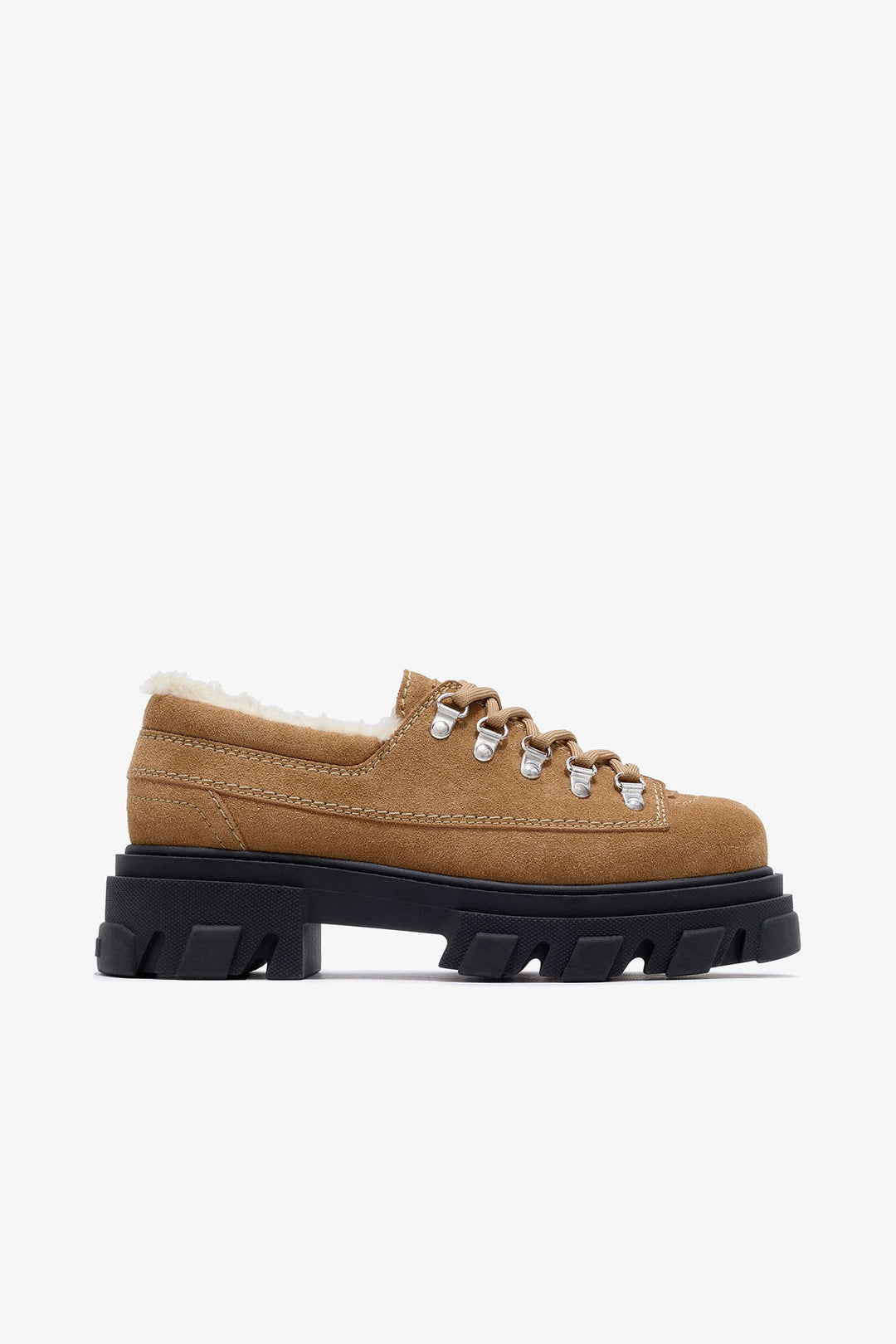 GANNI Cleated Derbies Suede - Dale