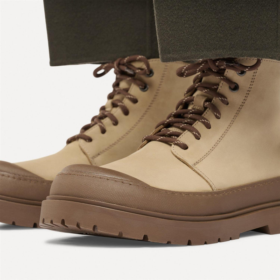 Prescott Natural Leather Oiled Tabacco Brown