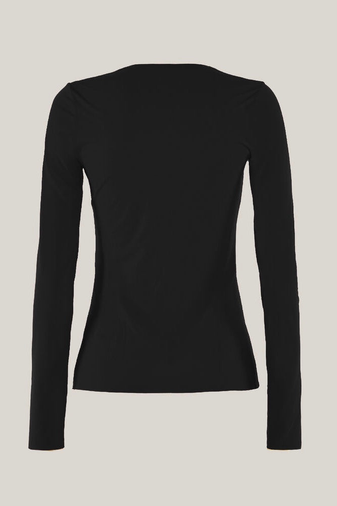 Pure Top Long Sleeves Black