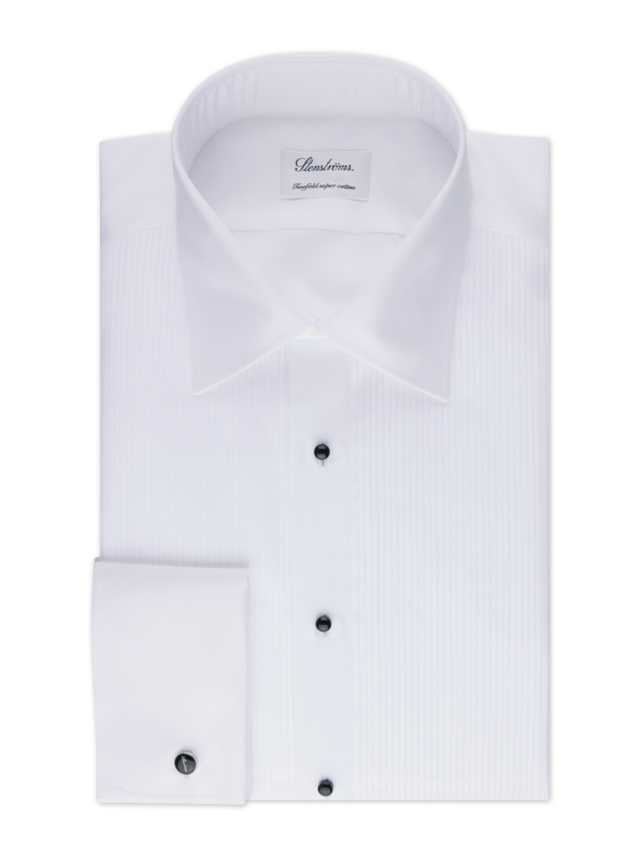 Tuxedo Shirt, Slimline XL-Sleeves White