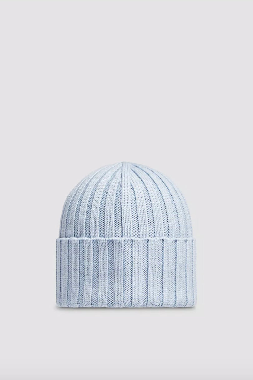 Wool Beanie Bright Blue