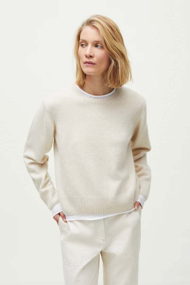 Inga II Sweater Pure Ecru