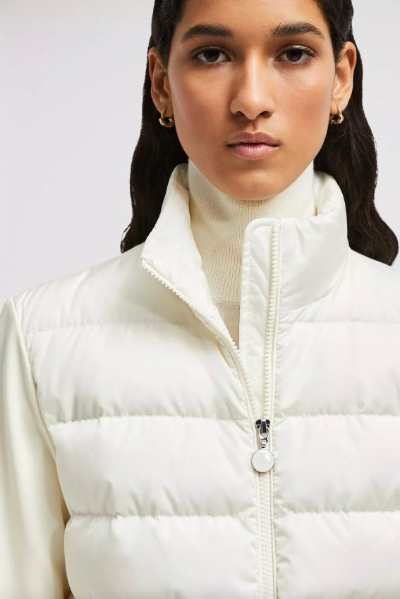 Padded Zip-Up Sweatshirt