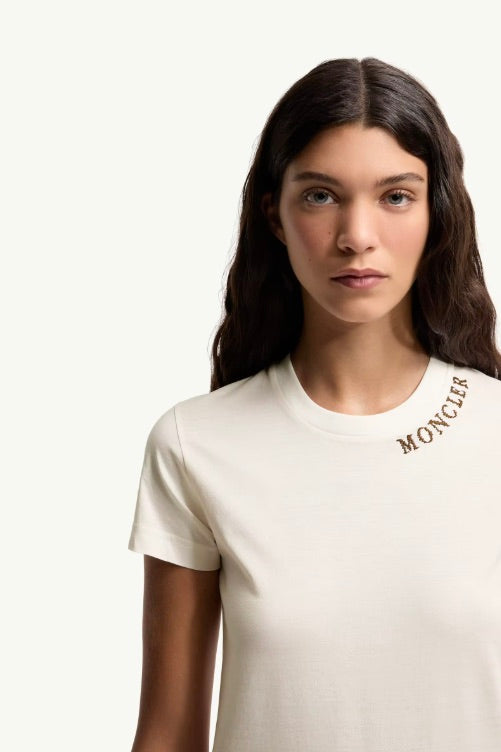 Sketch Logo Cotton T-Shirt White