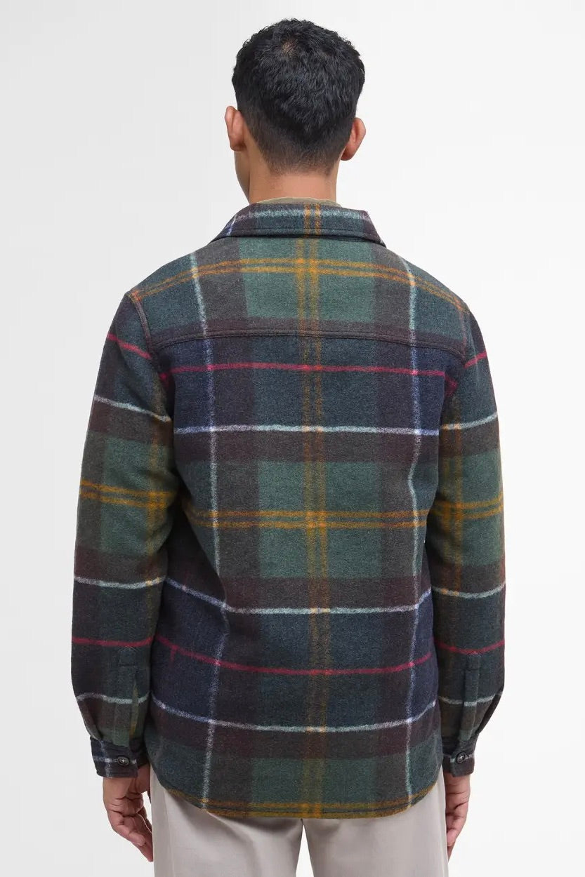 BARBOUR Chapter Tailored Check Overshirt Classic Tartan - Dale