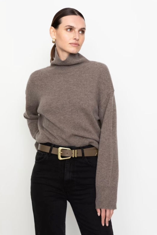 Bennett Belt Dark Taupe