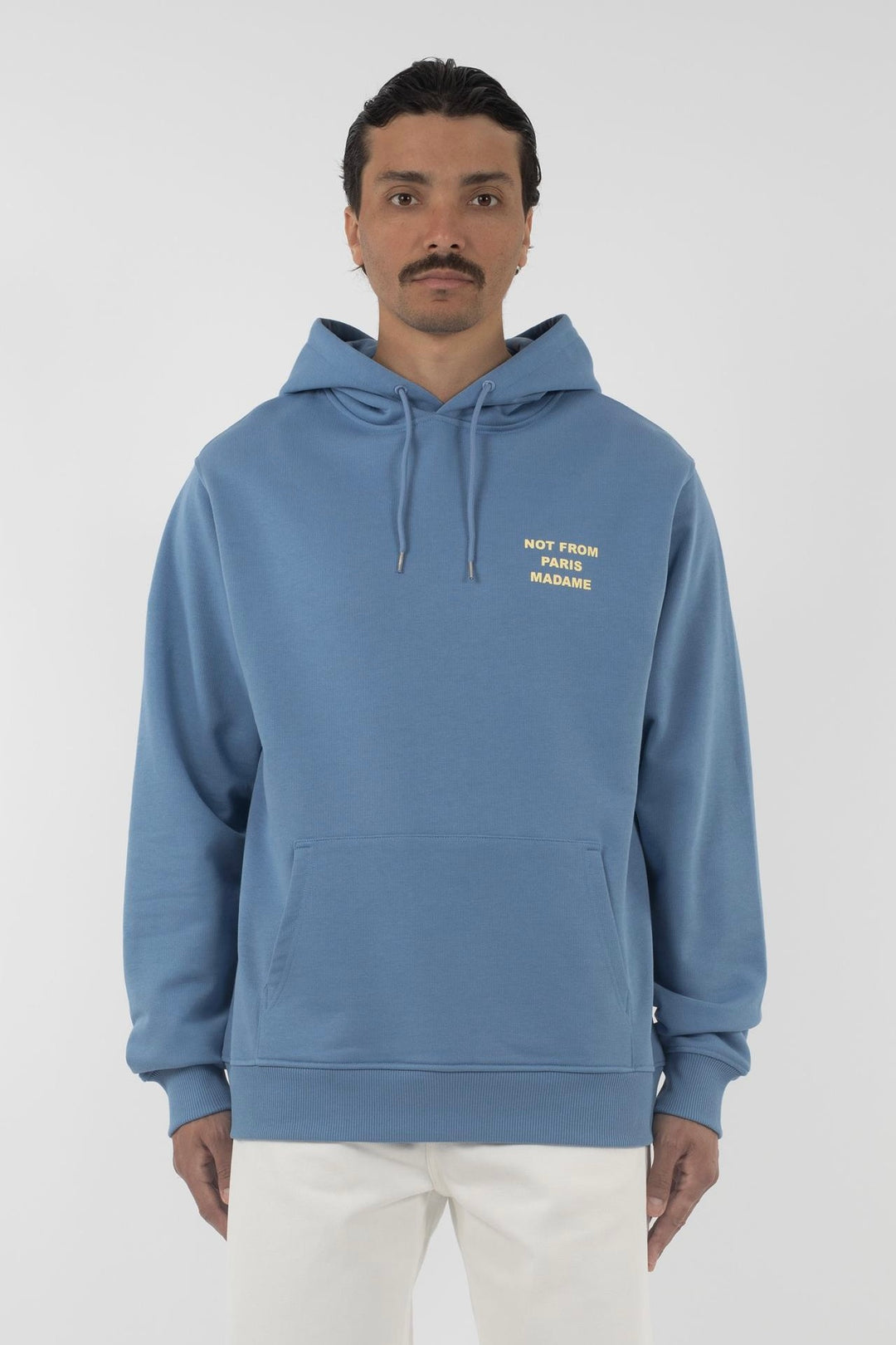 Le Hoodie Slogan Atlantic Blue