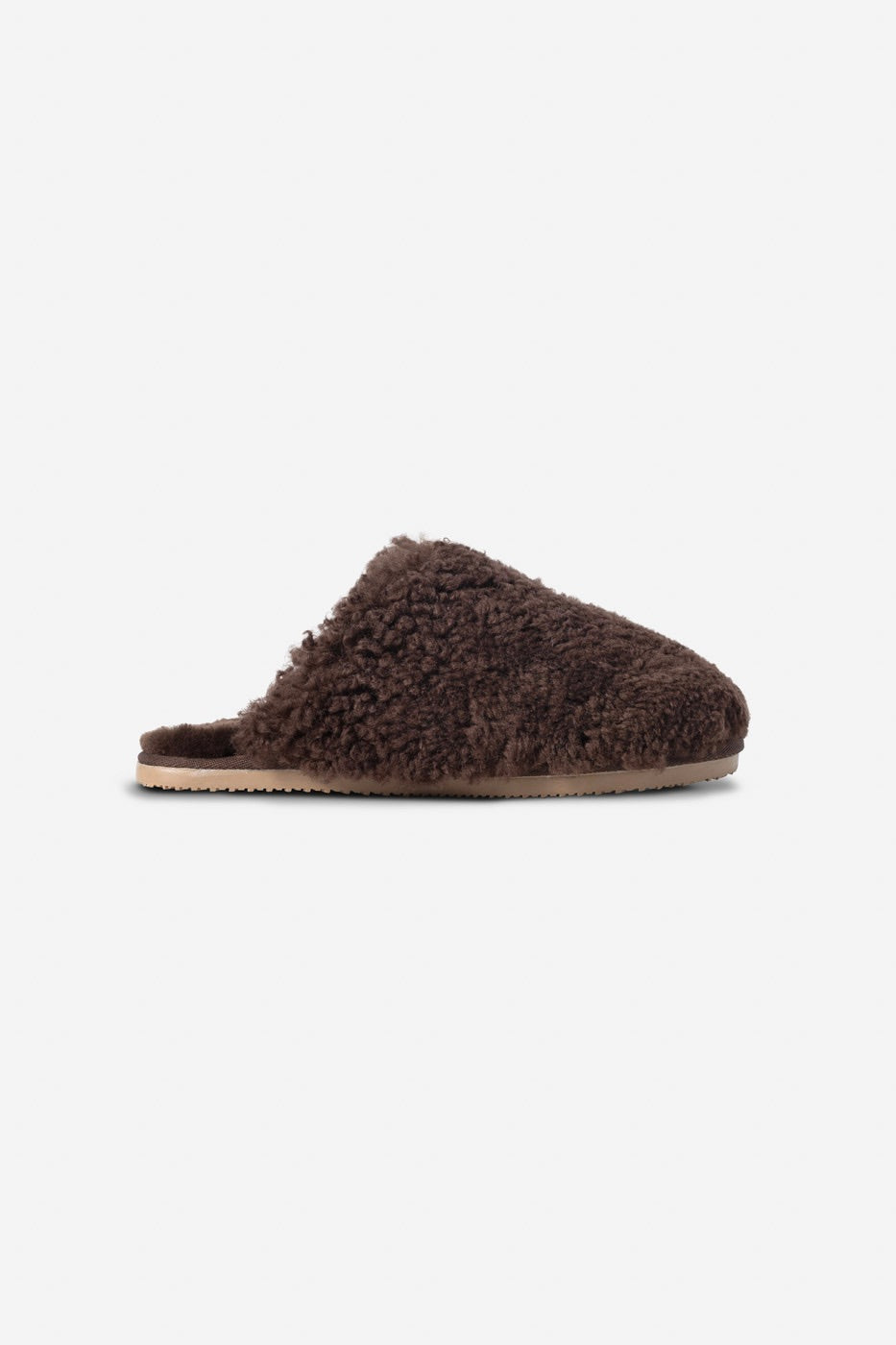 CAMILLA PIHL Cozy Curl Slippers Dark Taupe - Dale