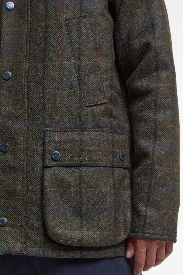 Barbour Bedale Check Wool Jacket