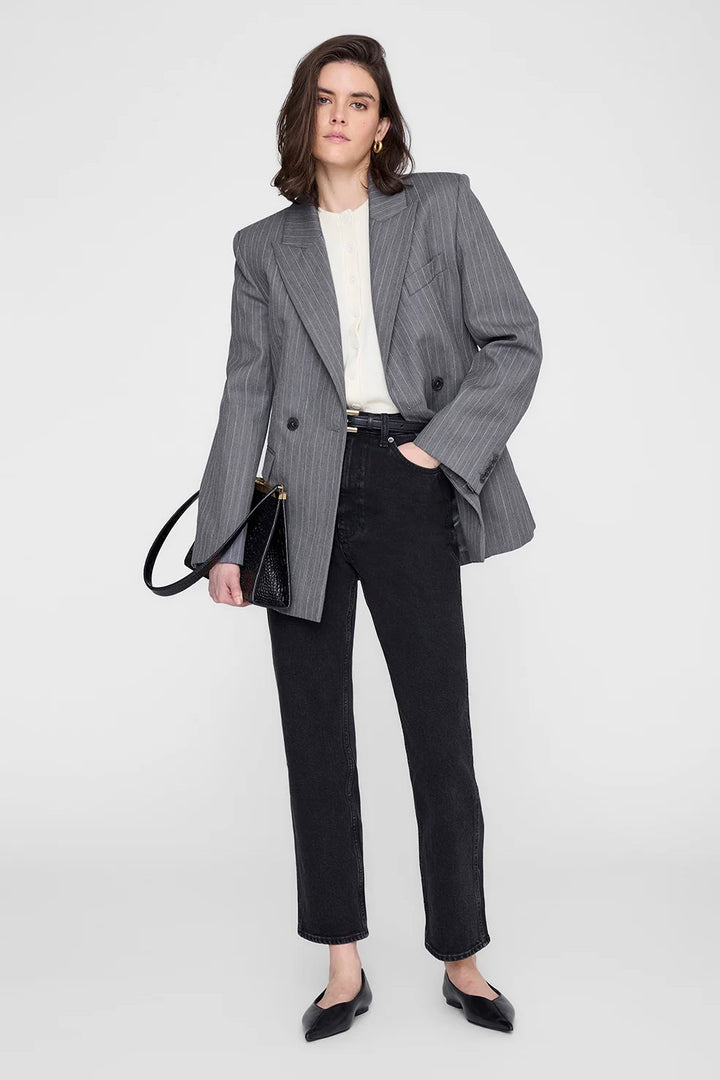 ANINE BING Gracie Cardigan Cream - Dale