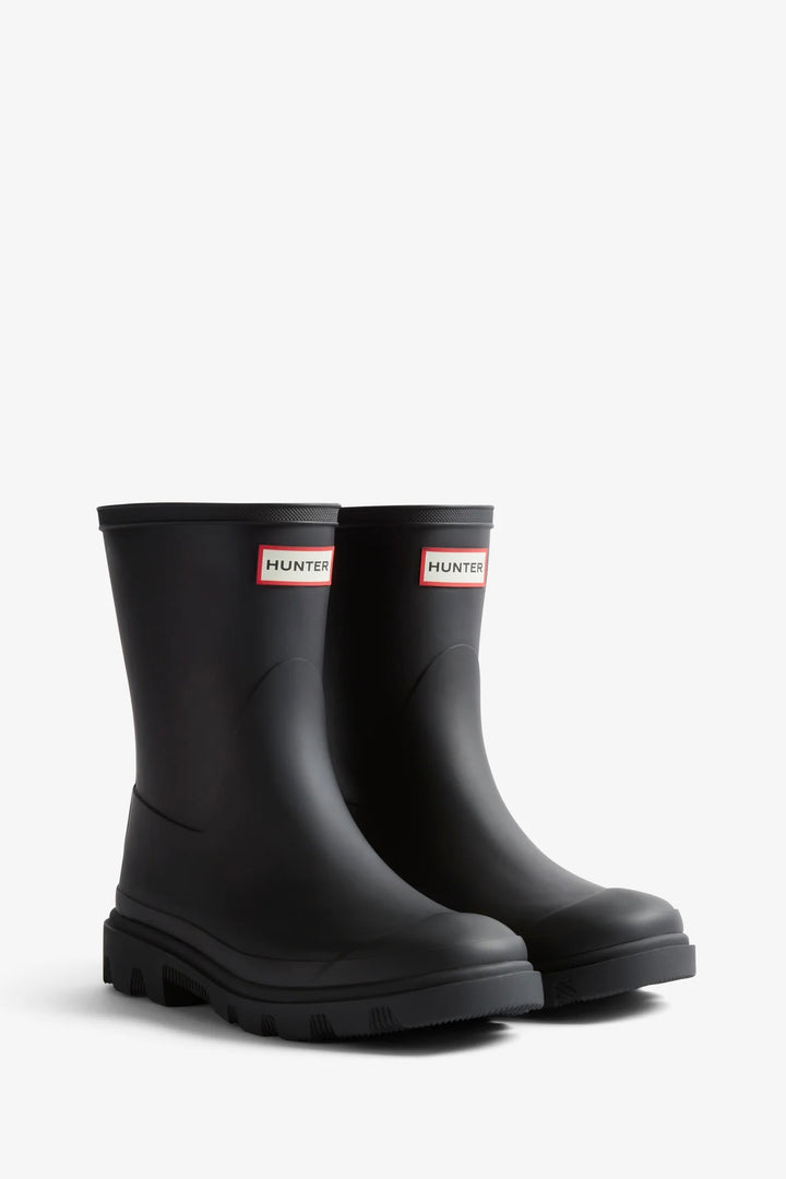 HUNTER Unisex Downpour Short Boot Black - Dale