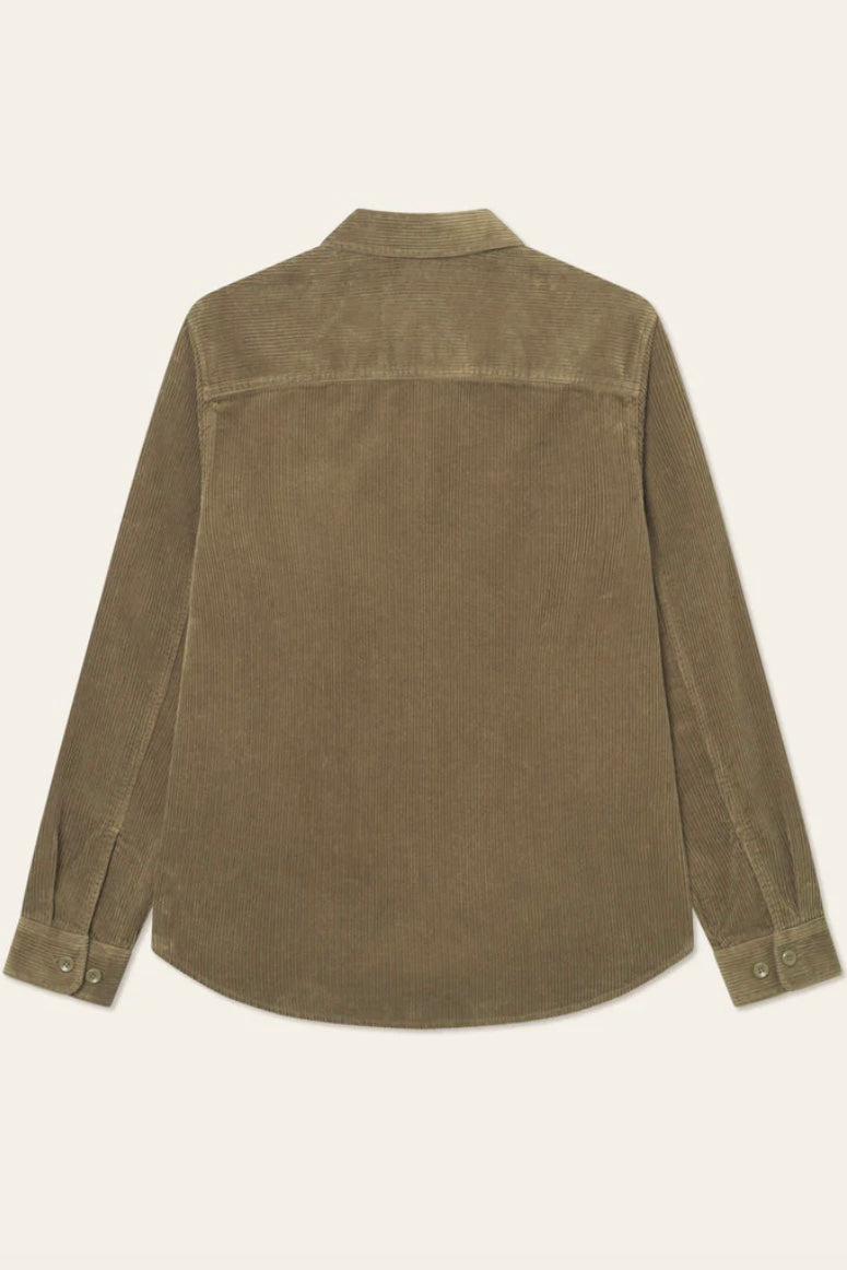 Kody Corduroy Overshirt Military Olive
