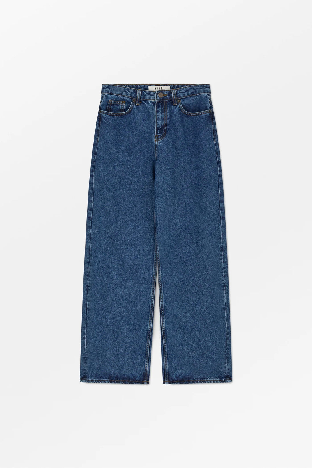 Willow Wide Jeans Mid Blue