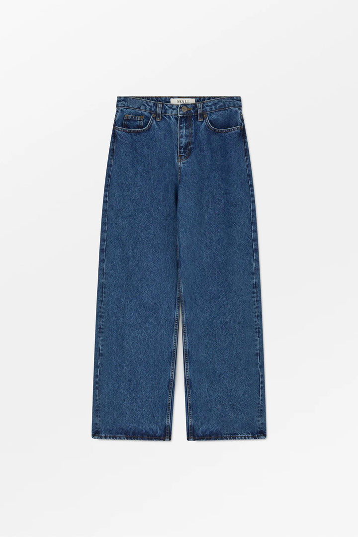 Willow Wide Jeans Mid Blue