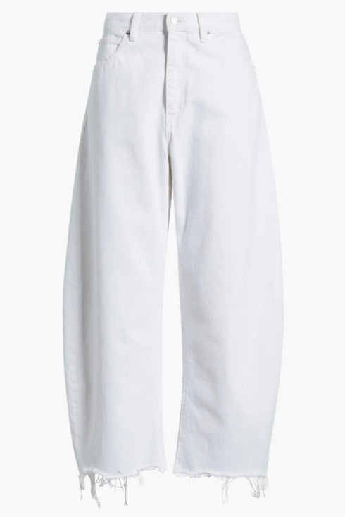 The Bubble Crop White New Fray