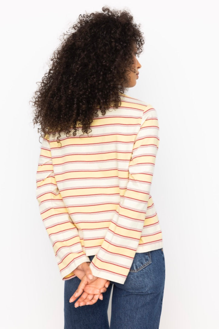 Eden Long Sleeve Sunny Stripe