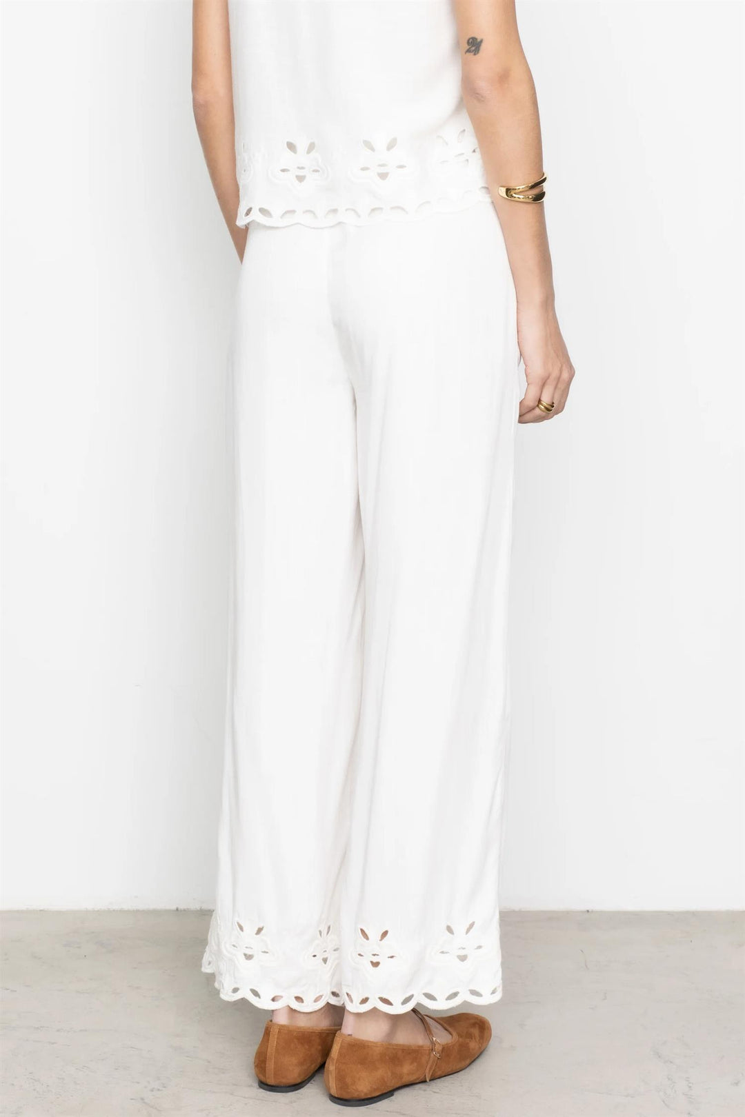 Everly Trouser White