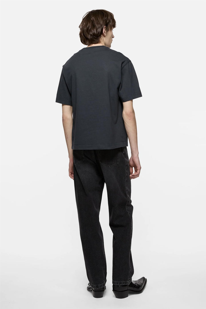 T-Shirt Stamp Logo Relaxed Fit Black