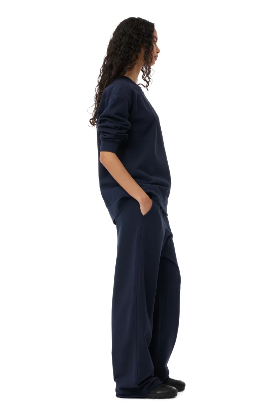 Light Isoli Wide Leg Pants Sky Captain