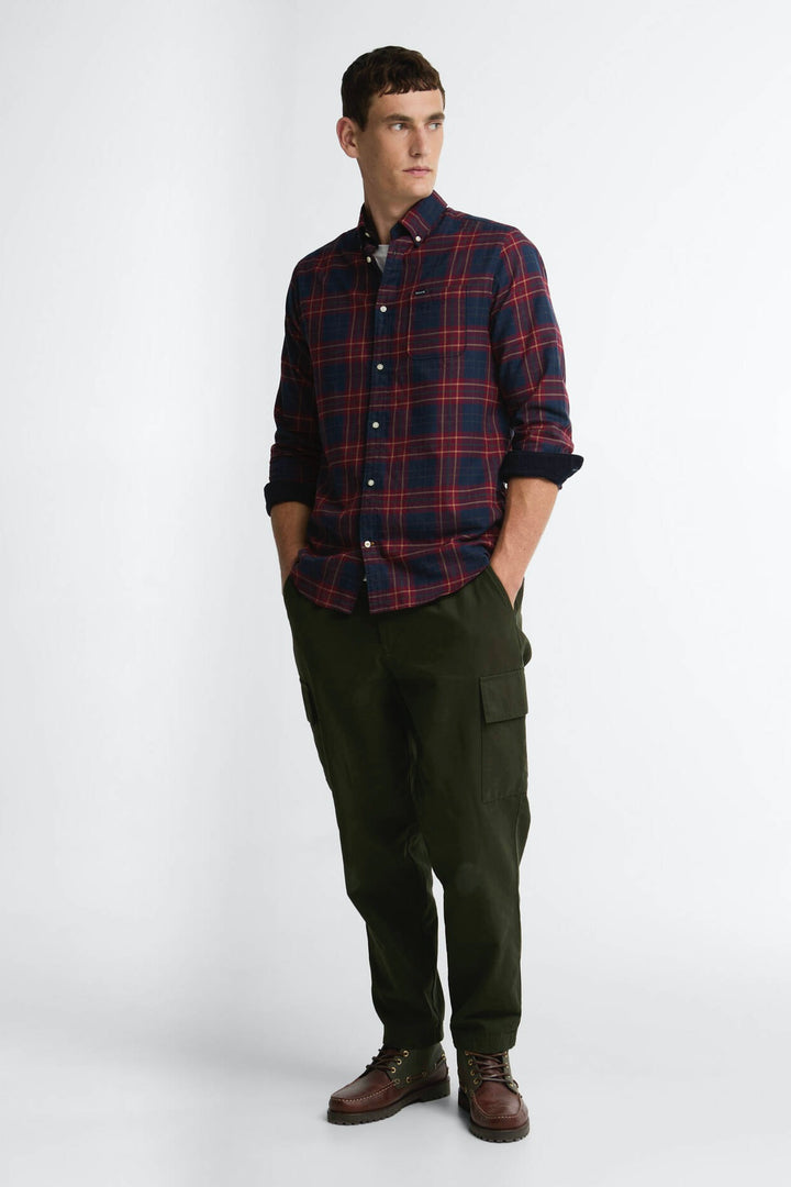 BARBOUR Barbour Broxburn Shirt Red - Dale