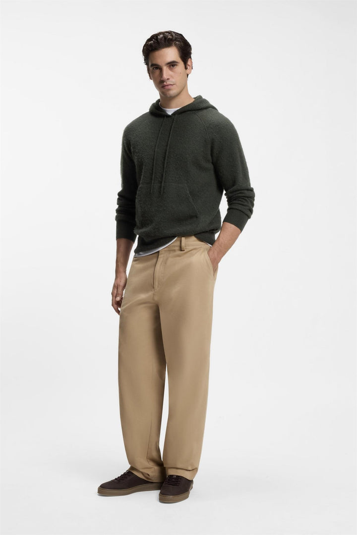 Beckham Florito_DB Knit Hoodie Dark Green