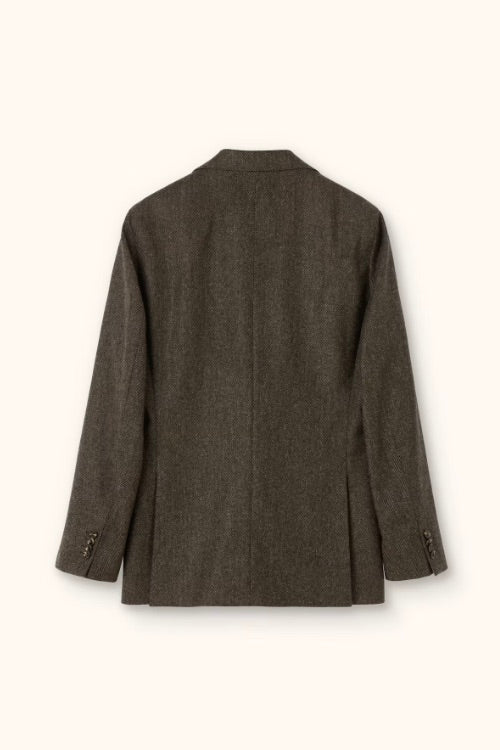 Fogerty Patch Blazer Captains Brown