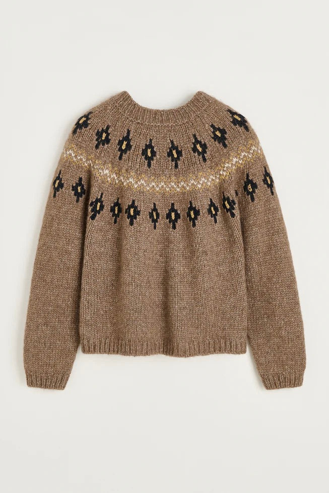Wyn Sweater Mix Pure Brownie
