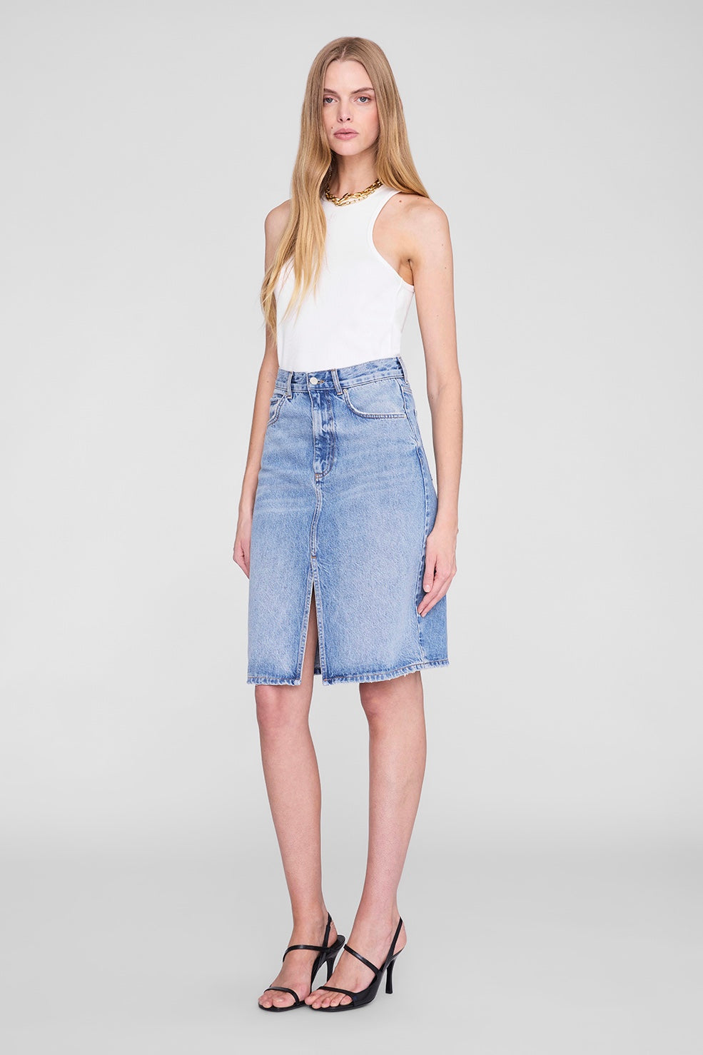 Jamey Skirt Arbor Blue