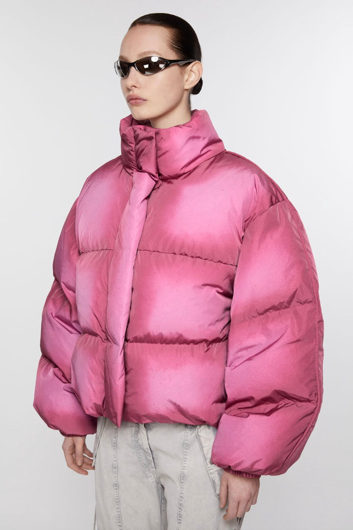 Down Puffer Jacket Tango Pink