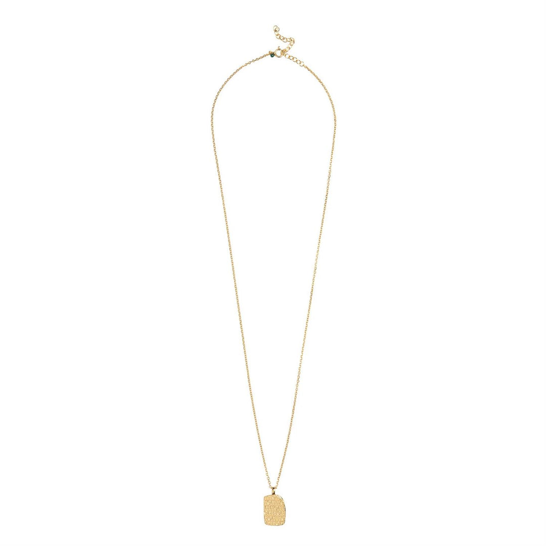 Mom Statement Necklace Gold