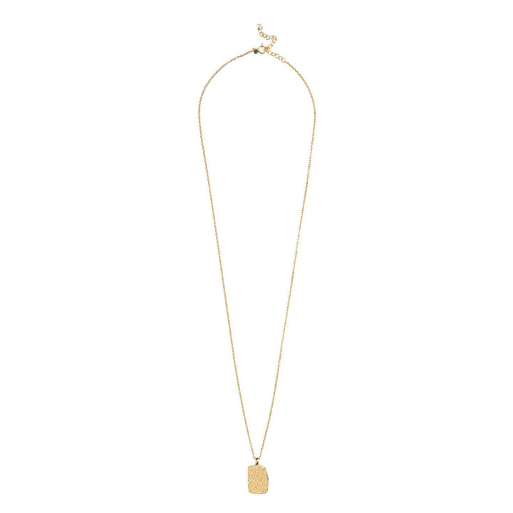 Mom Statement Necklace Gold