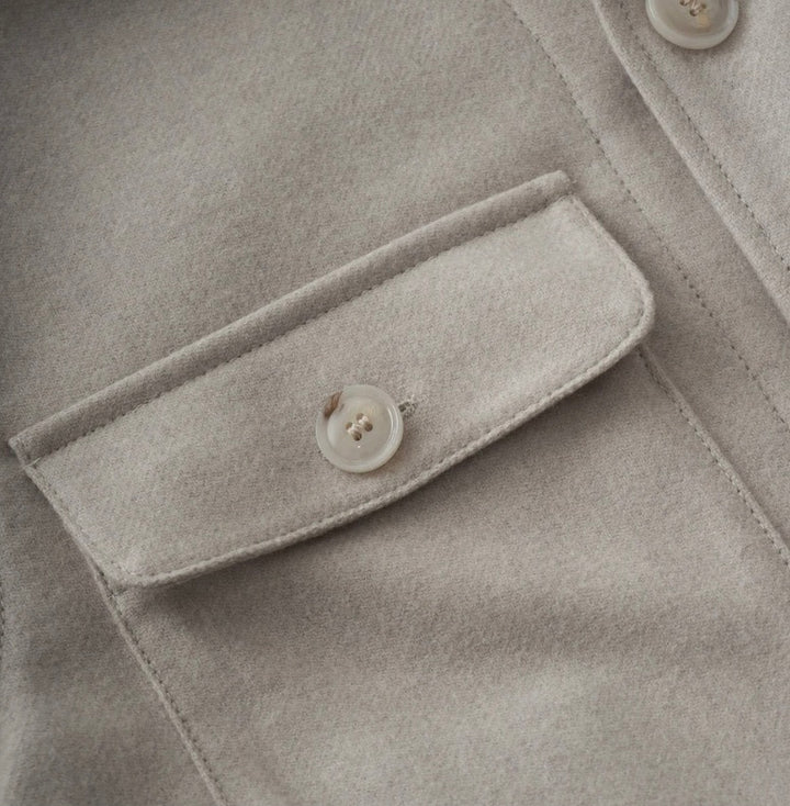 CARPER Overshirt Open White