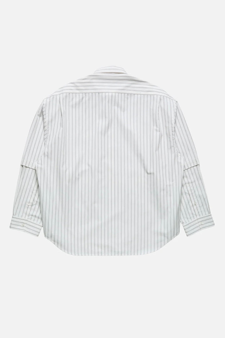 Double Sleeve Button-up Shirt