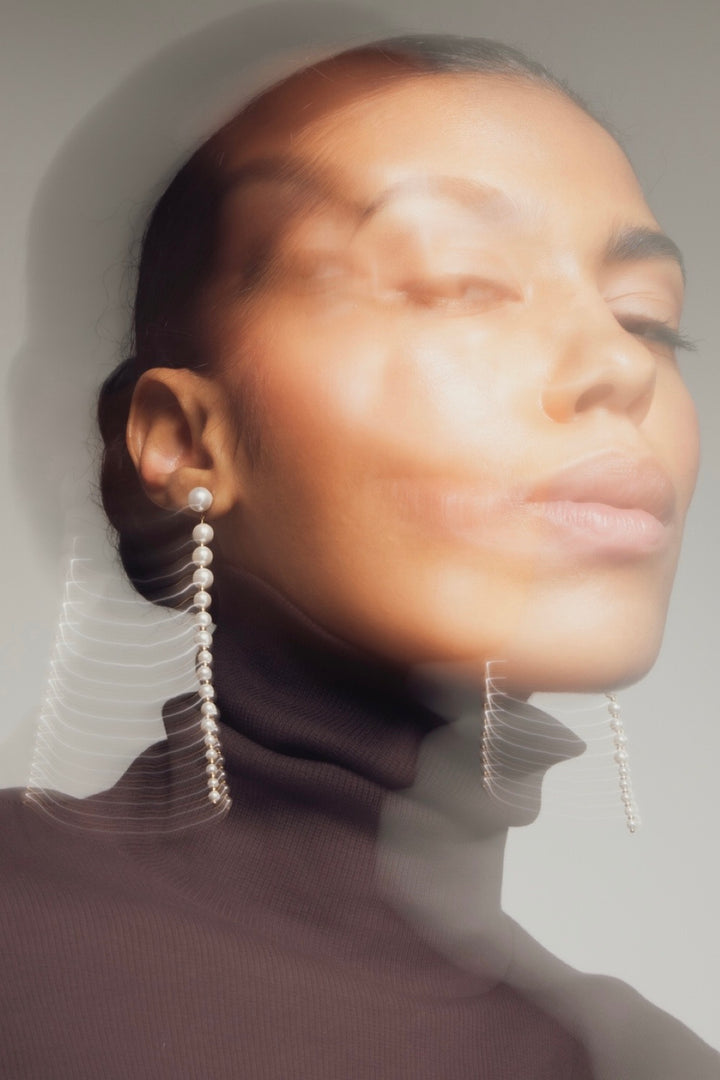 CAMILLA PIHL JEWELRY The Long Pearl Earrings - Dale