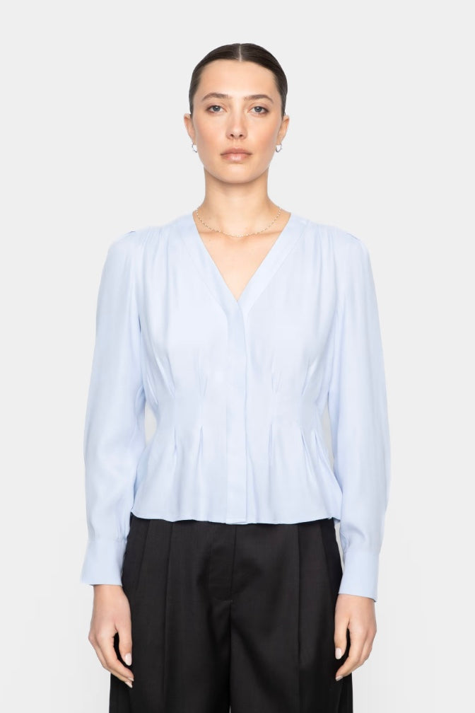 Flavia Blouse Light Blue