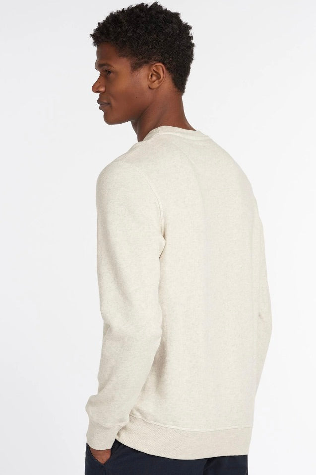 Prep Logo Sweatshirt Ecru Marl