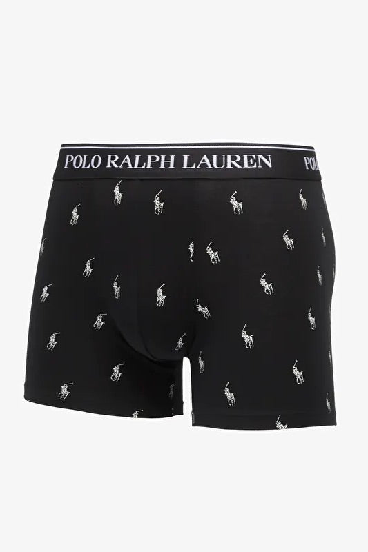 Boxer Brief 3pk Black Print/Grey Blue/White